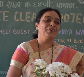 WEE-Pune Head Sanchali Iyer Organized WEE-Clean Donation Drive