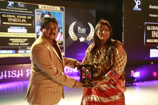 GLOBAL ICONS OF INDIA – An award ceremony held on 1st of Feb in Pune