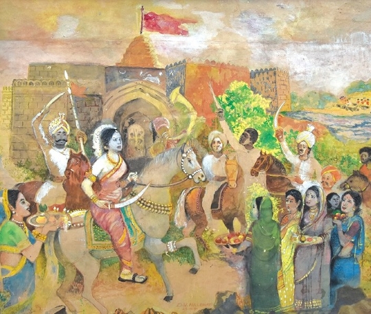 Solo Exhibition of Drawings & Paintings By Veteran artist Late D.V. Halbhavi in Jehangir Art Gallery
