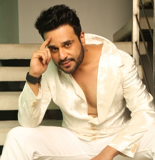 Actor And Entertainer Krushna Abhishek Sharing The International Platform With Actor – Star And Producer Morgan Freeman