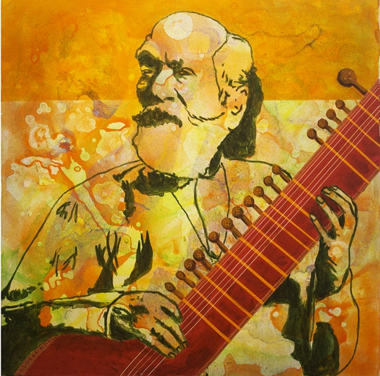 MUSICAL VIBES 5th Solo Exhibition Of Paintings By Well-Known Artist Yadnyesh Shirwadkar In Jehangir