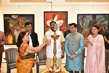 THE WANDERING SHADOW An Exhibition Of Paintings By Contemporary Artist Milind Limbekar In Jehangi