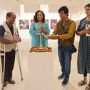 Combine Exhibition of paintings  ‘Mantrakshare’, ‘Bhakti and Shakti’ by  artists Subhash Jamdade & Suresh Gosavi in Jehangir