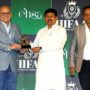 Dr. A. K. Tandon Honored With HIFAA AWARD By Former Ministry For Home Affairs Hon Ajai Kumar Mishra